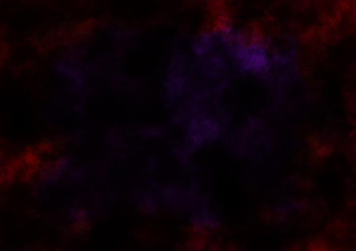 Creepy and scary red and purple dirty frame background