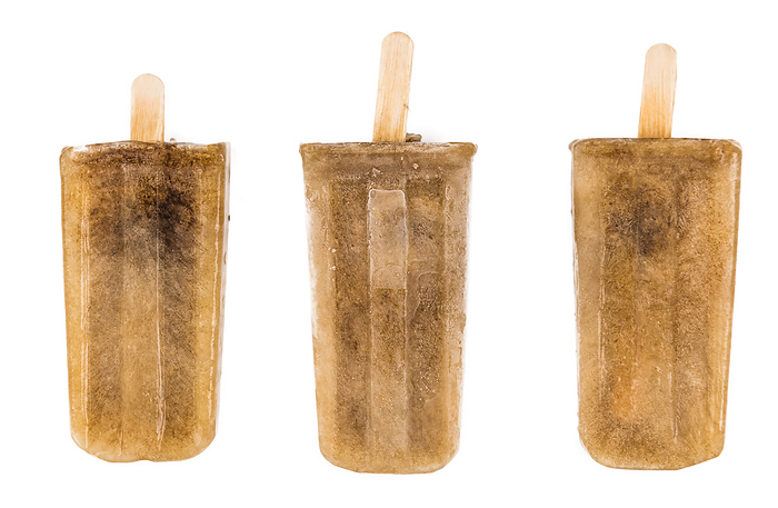 Cola Popsicles isolated on white Cola Popsicles isolated on white, by Zoonar Christoph Sch