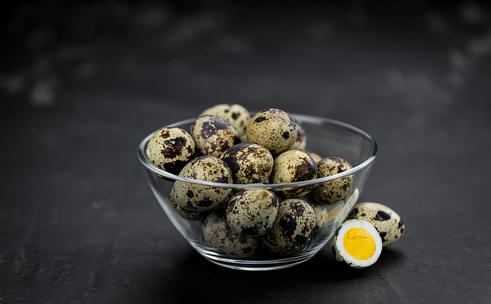 Quail Eggs  selective focus  detailed close up shot  Quail Eggs  selective focus  detailed close up shot , by Zoonar Christoph Sch