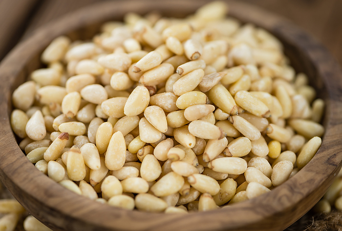 Pine Nuts  selective focus  Pine Nuts  selective focus , by Zoonar Christoph Sch