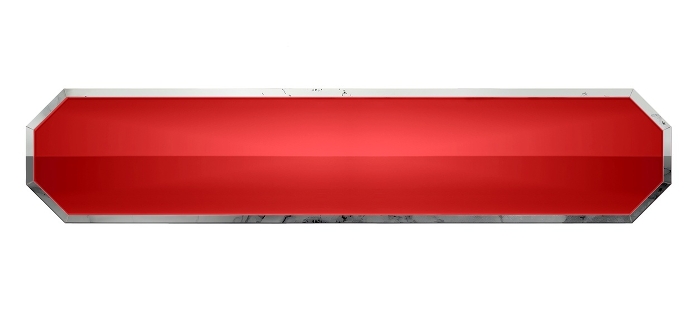 Luxury red banner D Silver edge