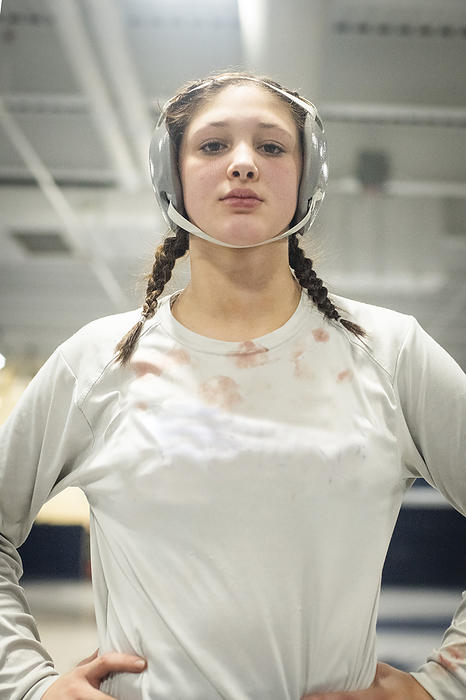 15 year old female  wrestler 15 year old female  wrestler, by Cavan Images   Sue Barr Photo