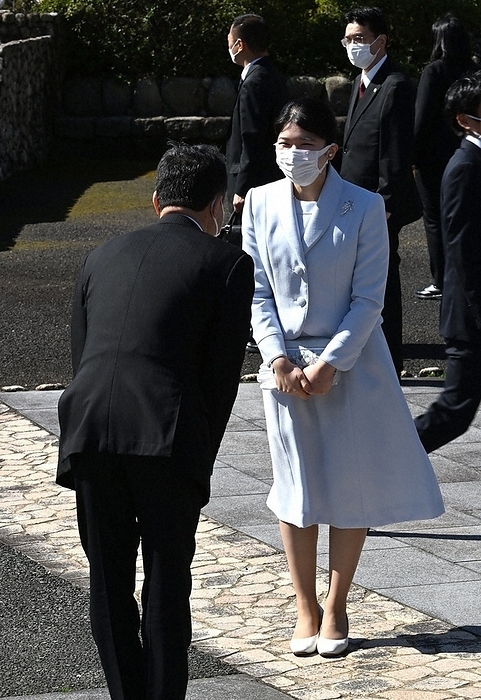 Their Majesties the Emperor and Empress  eldest daughter, Aiko, arrives at the Saikyu Historical Museum Their Majesties the Emperor and Empress Aiko, the eldest daughter of the Emperor and Empress, arrives at the Saikyu Historical Museum in Meiwa Town, Mie Prefecture, Japan, at 9:42 a.m. on March 27, 2024  representative photo .