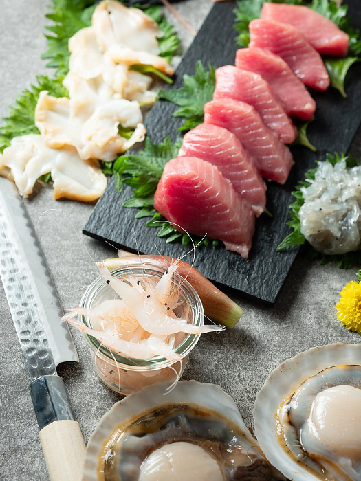 Assorted Sashimi Japanese Image