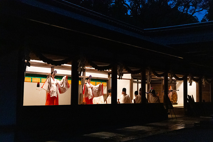 Yoimiya Festival, Kasuga Wakamiya Onmatsuri, Kasuga Grand Shrine, Nara Pref.