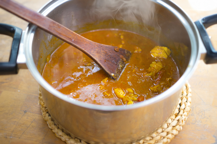 Make chicken curry