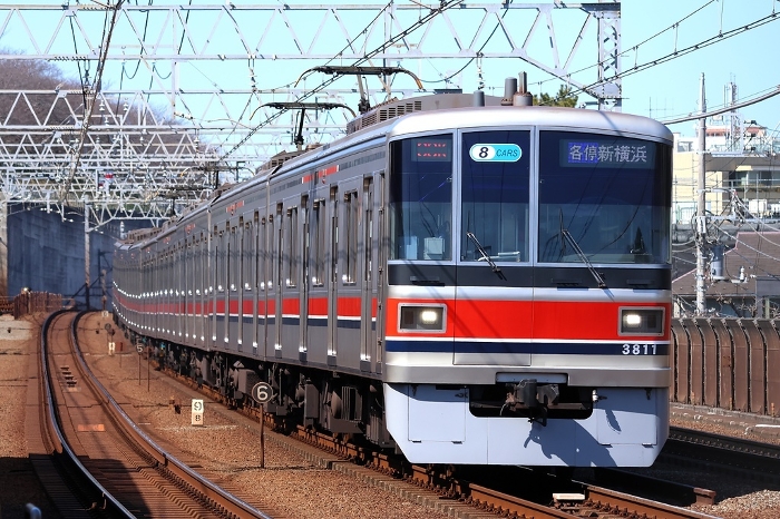 Tokyu] 3000 Series (Meguro Line: Tamagawa Station)