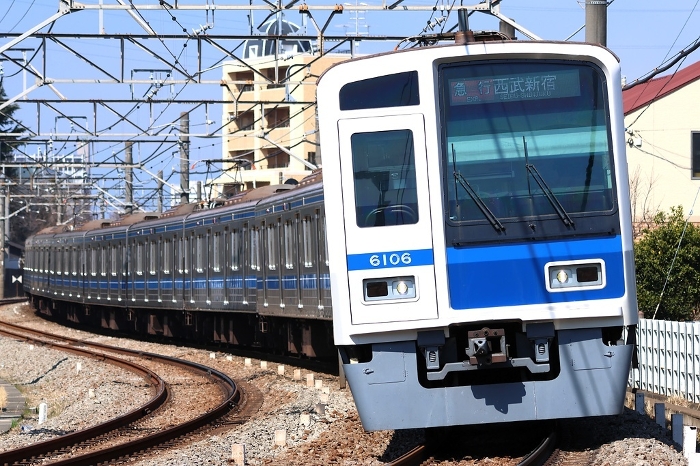 Seibu] Series 6000 (Shinjuku Line: Kodaira to Hanakoganei)