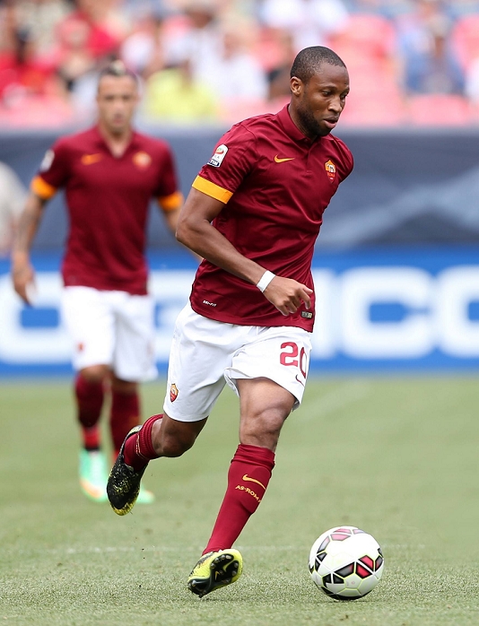 International Champions Cup Seydou Keita  Roma , JULY 26, 2014   Football   Soccer : Guinness International Champions Cup Group A match between Manchester United 3 2 Roma at Sports Authority Field in Denver, Colorado, United States.  Photo by AFLO 