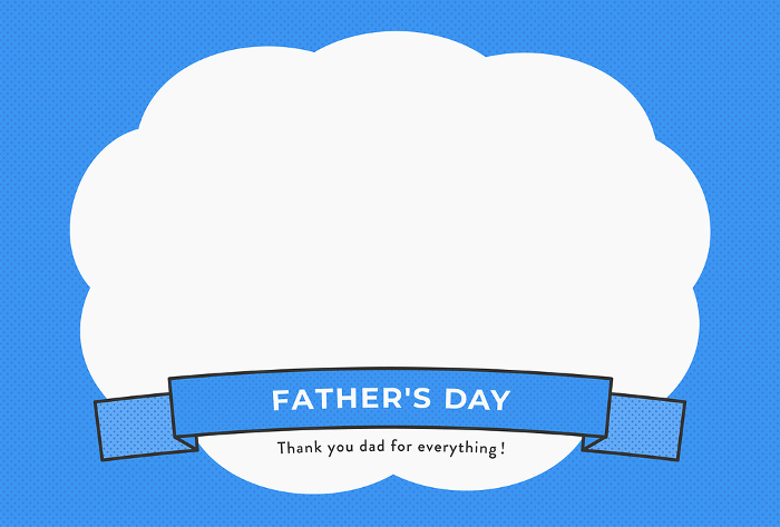 Father's Day card illustration