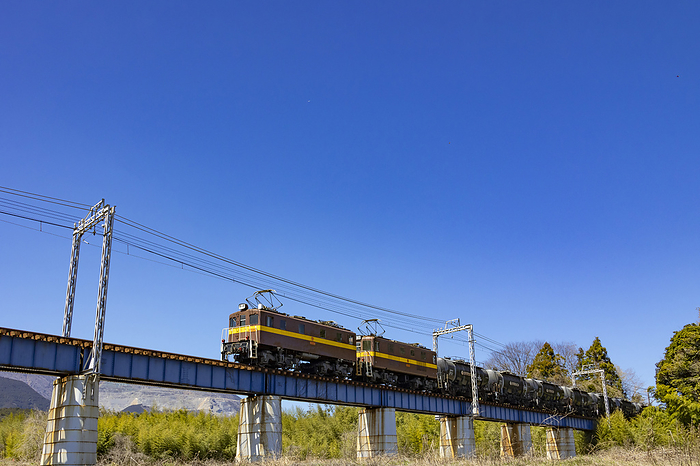 Freight train of Sangi Railway, Mie Prefecture
