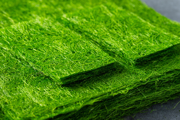 sweet laver, dried green laver