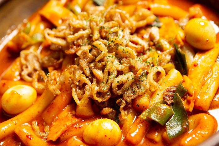 Spicy Stir fried, Korean food