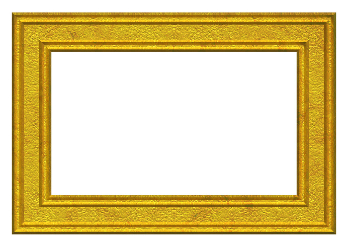 Blank wall hanging rectangular golden wooden picture and photo frame Blank wall hanging rectangular golden wooden picture and photo frame