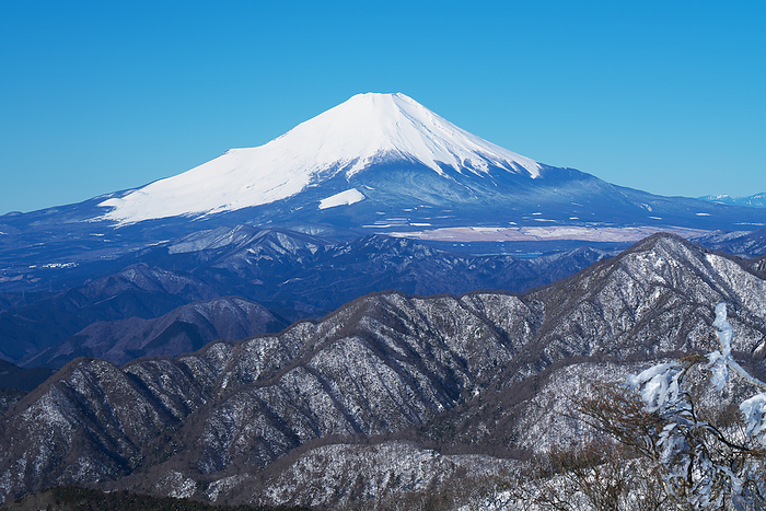 Mt. Fuji from Tanzan, Kanagawa Pref.