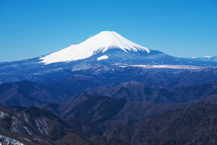 Mt. Fuji from Tanzawa and Mt.