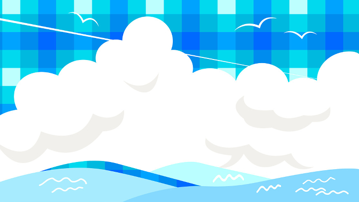 Sea and Clouds Backgrounds Web graphics