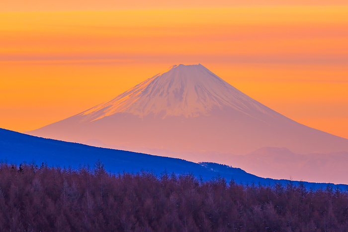 Fuji Kirigamine Nagano Prefecture Morning Mt. Fuji from Kirigamine