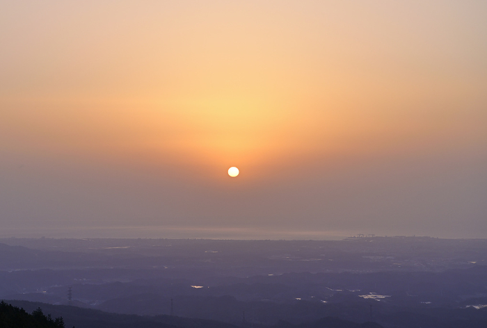 Sunrise at Aoyama Plateau