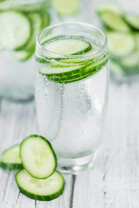 Cucumber Water selective focus Cucumber Water selective focus, by Zoonar Christoph Sch