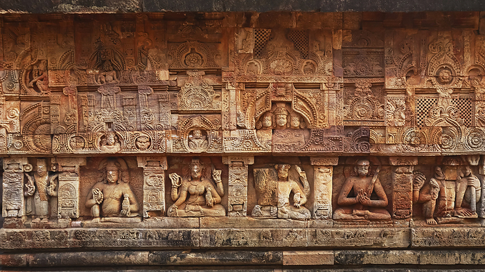 Carvings of Hindu God and Sage on the Parshurameshwara Temple, Bhubaneshwar, Odisha, India. Carvings of Hindu God and Sage on the Parshurameshwara Temple, Bhubaneshwar, Odisha, India., by Zoonar RealityImages