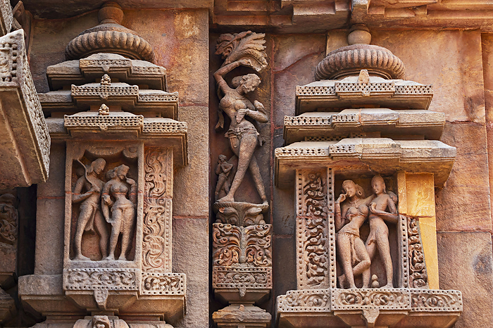 Erotic Sculptures Carving on the Mukteshwara Temple, Bhubaneshwar, Odisha, India. Erotic Sculptures Carving on the Mukteshwara Temple, Bhubaneshwar, Odisha, India., by Zoonar RealityImages