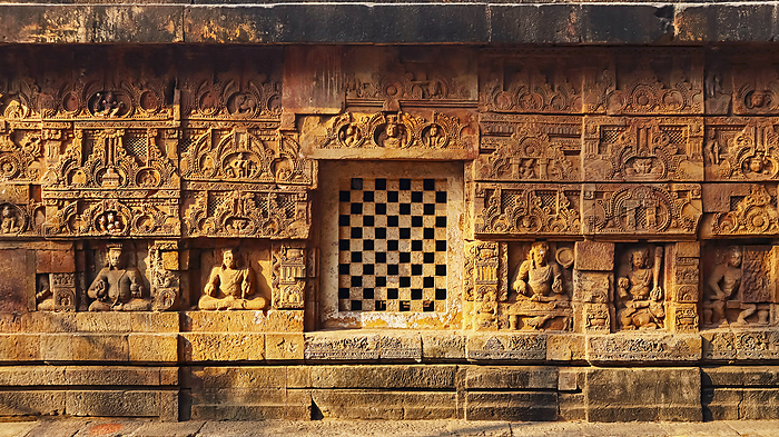 Carvings of Hindu God and Goddess on the Parshurameshwara Temple, Bhubaneshwar, Odisha, India. Carvings of Hindu God and Goddess on the Parshurameshwara Temple, Bhubaneshwar, Odisha, India., by Zoonar RealityImages