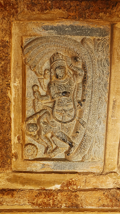 Carving of Lord Vishnu Resting on the Sheshnaga with Goddess Lakshmi, Jor Mandir, Bishnupur, West Bengal, India. Carving of Lord Vishnu Resting on the Sheshnaga with Goddess Lakshmi, Jor Mandir, Bishnupur, West Bengal, India., by Zoonar RealityImages