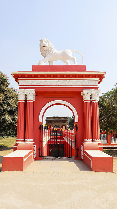 View of Secret Tunnel Entrance in the Campus of Kathgola Palace, Murshidabad, West Bengal, India. View of Secret Tunnel Entrance in the Campus of Kathgola Palace, Murshidabad, West Bengal, India., by Zoonar RealityImages