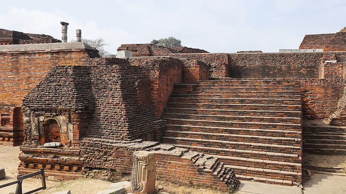 Ruins of Chaityas in the Complex of Nalanda University, Rajgir, Nalanda, Bihar Ruins of Chaityas in the Complex of Nalanda University, Rajgir, Nalanda, Bihar, by Zoonar RealityImages