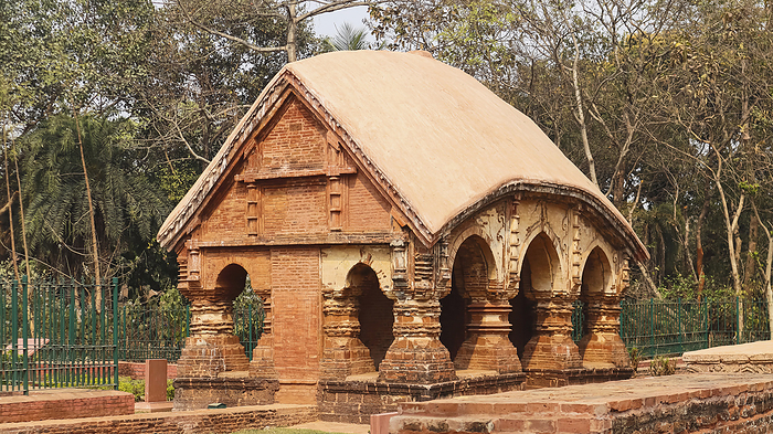 Ruined Architecture Near Radha Mohan Temple of Bishnupur, West Bengal, India. Ruined Architecture Near Radha Mohan Temple of Bishnupur, West Bengal, India., by Zoonar RealityImages