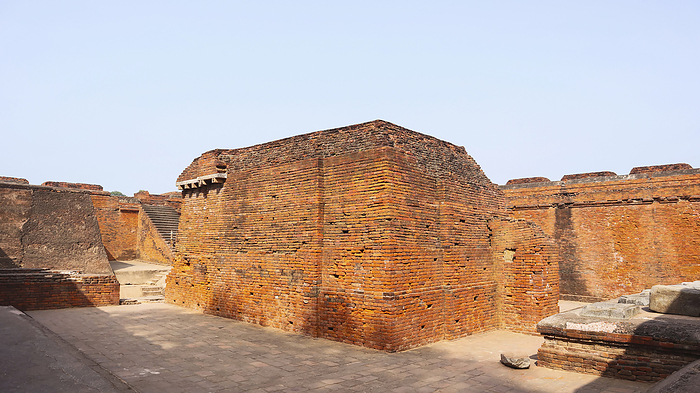 Ruins of Nalanda University Red Bricks, Rajgir, Nalanda, Bihar Ruins of Nalanda University Red Bricks, Rajgir, Nalanda, Bihar, by Zoonar RealityImages
