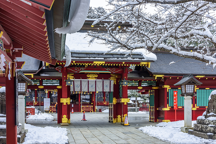 Miyagi Snowy Shiogama Shrine