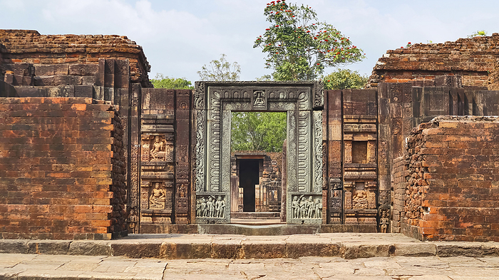 Beautifully Carved Main Entrance of Monastery No.1 of Ratnagiri Buddhist Monastery, Odisha, India. Beautifully Carved Main Entrance of Monastery No.1 of Ratnagiri Buddhist Monastery, Odisha, India., by Zoonar RealityImages