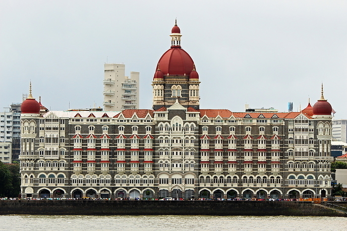 Sea side view of Hotel Taj, Mumbai, Maharashtra, India. Sea side view of Hotel Taj, Mumbai, Maharashtra, India., by Zoonar RealityImages