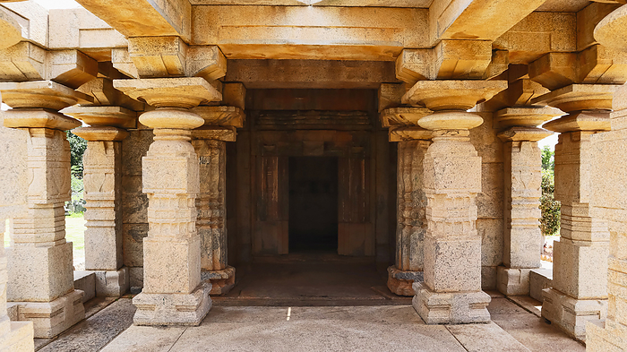 Small Temple Shrine Pillars of Mahadeva Temple, Itagi, Koppal, Karnataka, India. Small Temple Shrine Pillars of Mahadeva Temple, Itagi, Koppal, Karnataka, India., by Zoonar RealityImages