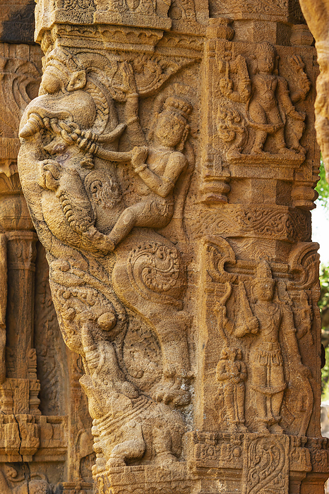 Carved Pillars of Mandapa in the Siddhavatam Fort, Constructed in 1303 CE under King Varadha Raju ,banks of the Pennar River, Kadapa, Andhra Pradesh, India. Carved Pillars of Mandapa in the Siddhavatam Fort, Constructed in 1303 CE under King Varadha Raju ,banks of the Pennar River, Kadapa, Andhra Pradesh, India., by Zoonar RealityImages