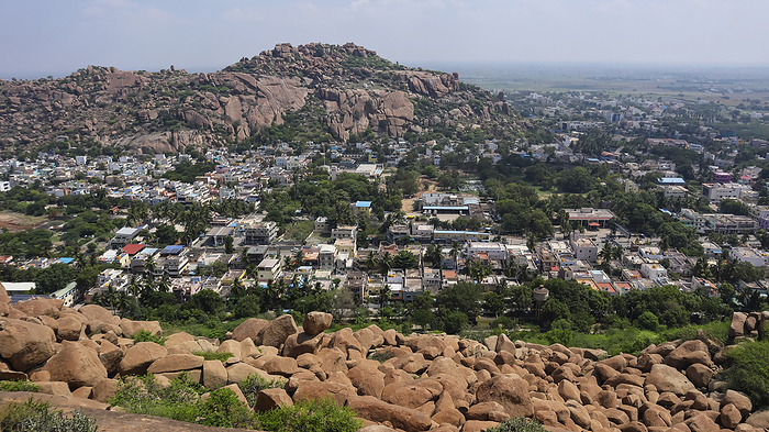View of Bellary City From the Fort, Bellary, Karnataka, India. View of Bellary City From the Fort, Bellary, Karnataka, India., by Zoonar RealityImages