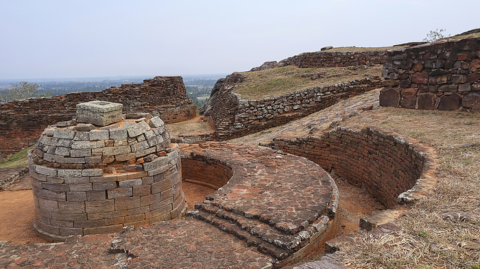 View of Ruin Stupa of Salihundam Chaitya Gruha, Srikakulam, Andhra Pradesh, India. View of Ruin Stupa of Salihundam Chaitya Gruha, Srikakulam, Andhra Pradesh, India., by Zoonar RealityImages