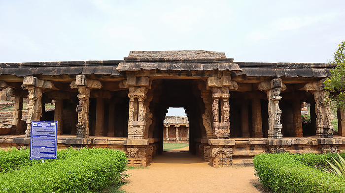 Ruin Mandapa and Carved Pillars at Siddhavatam Fort, Kadapa, Andhra Pradesh, India. Ruin Mandapa and Carved Pillars at Siddhavatam Fort, Kadapa, Andhra Pradesh, India., by Zoonar RealityImages