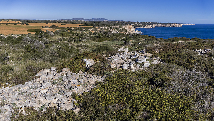 Punta des Baus remains of the Talayotic settlement Punta des Baus remains of the Talayotic settlement, by Zoonar Bartomeu Bala