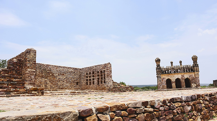 Rear View of Ruins of Fort of Gandikota, Kadapa, Andhra Pradesh, India. Rear View of Ruins of Fort of Gandikota, Kadapa, Andhra Pradesh, India., by Zoonar RealityImages