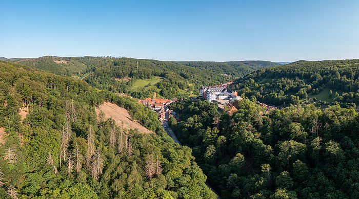 View of Stolberg in the Harz Mountains with castle View of Stolberg in the Harz Mountains with castle, by Zoonar Daniel K hne