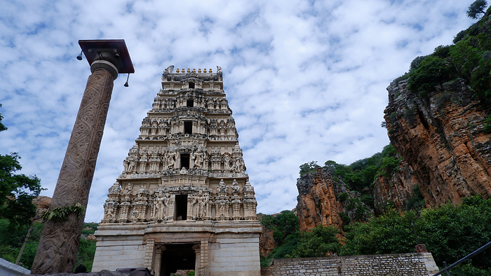 Yaganti temple in Erramala Hills, Yaganti, Kurnool, Ryalaseema, Andhra Pradesh, India Yaganti temple in Erramala Hills, Yaganti, Kurnool, Ryalaseema, Andhra Pradesh, India, by Zoonar RealityImages