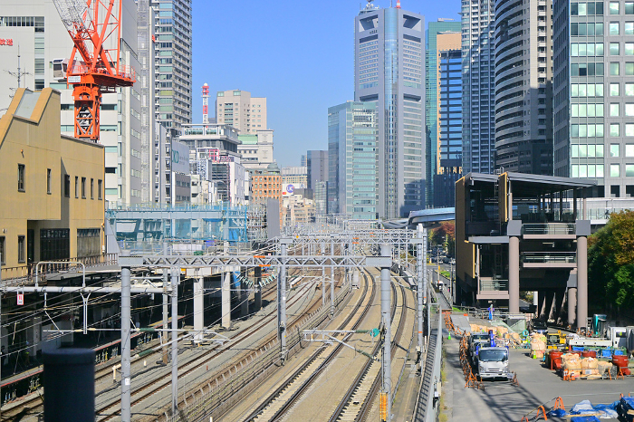 Shinkansen tracks