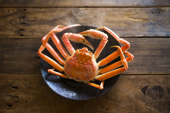 Boiled walleye crab