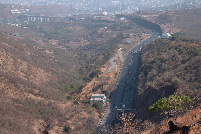Pune Bangalore highway seen from ahill near Katraj, Pune, India Pune Bangalore highway seen from ahill near Katraj, Pune, India, by Zoonar RealityImages