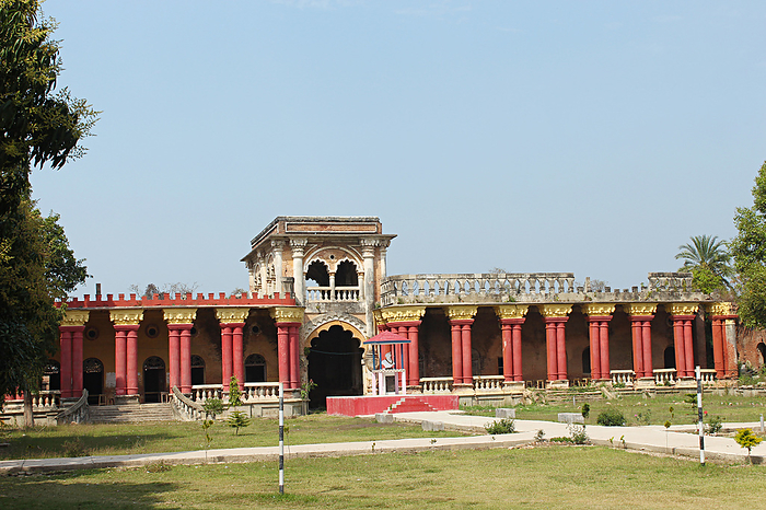 Inside view of Rajnagar palace complex Rajnagar, Bihar, india. Inside view of Rajnagar palace complex Rajnagar, Bihar, india., by Zoonar RealityImages