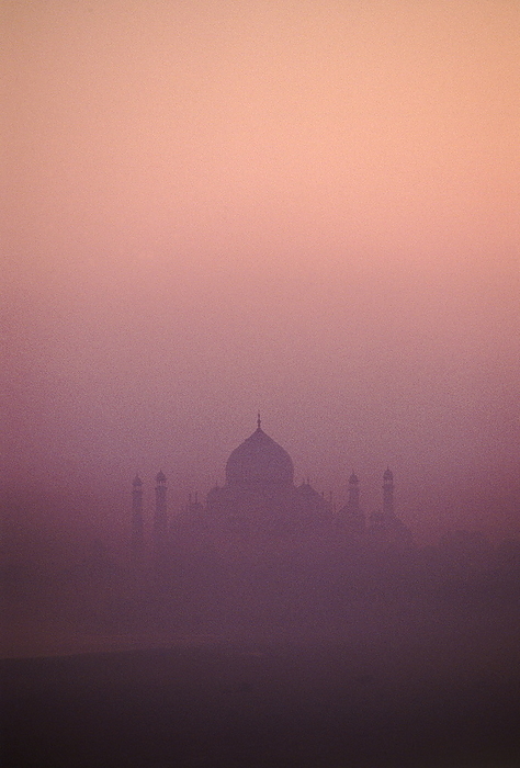 Taj Mahal at dusk. Agra, India. Taj Mahal at dusk. Agra, India., by Zoonar RealityImages