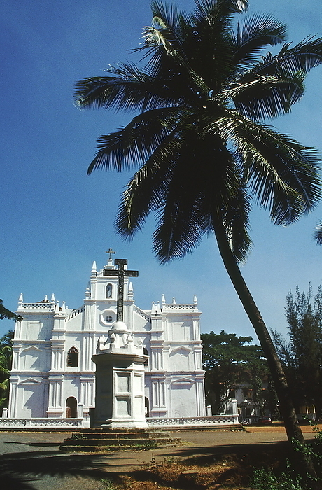 Cansaulim Church. Goa, India. Cansaulim Church. Goa, India., by Zoonar RealityImages